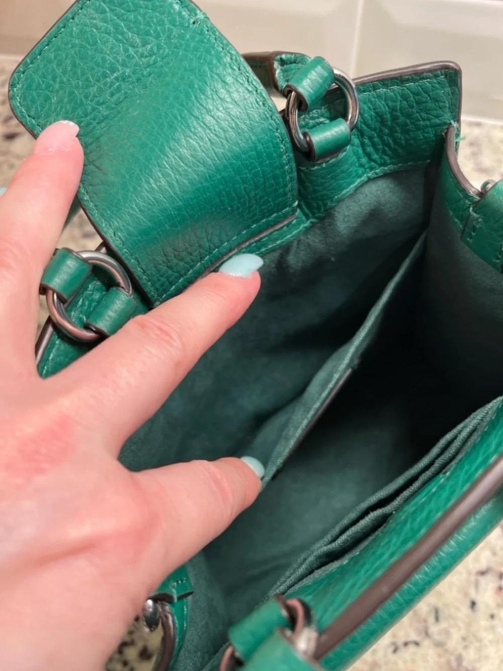 Coach Mini Pepper Crossbody Bag EUC - Picture 11 of 14